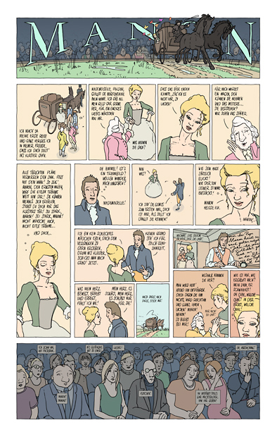 Manon, Manon, schöne Frau, Mädchen, Chevalier, Verführung