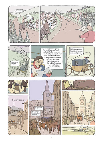 Patrioten Chaoten Idealisten, Seiten 12/13, Comic, 48 Seiten