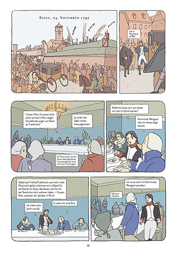 Patrioten Chaoten Idealisten, Seiten 12/13, Comic, 48 Seiten