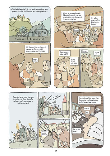 Patrioten Chaoten Idealisten, Seiten 20/21, Comic, 48 Seiten