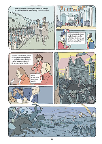 Patrioten Chaoten Idealisten, Seiten 24/25, Comic, 48 Seiten