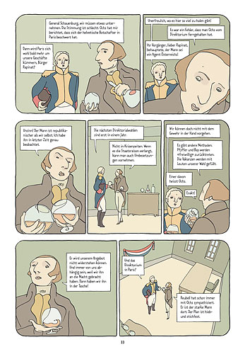 Patrioten Chaoten Idealisten, Seiten 32/33, Comic, 48 Seiten