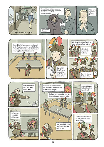 Patrioten Chaoten Idealisten, Seiten 38/39, Comic, 48 Seiten