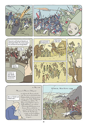 Patrioten Chaoten Idealisten, Seiten 38/39, Comic, 48 Seiten