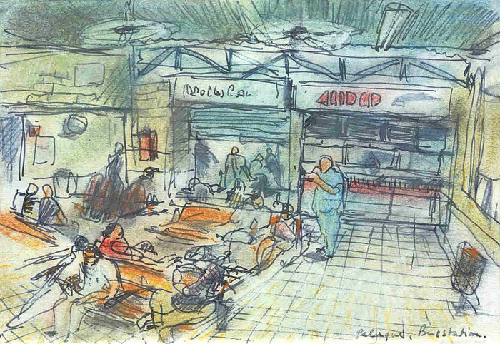 Palenque, Estación, Busbahnhof in Palenque, Mexico