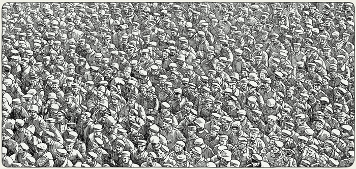 WW I 1918 POW, Deutsche Kriegsgefangene am Ende des Ersten Weltkriegs 1918.