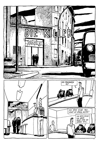 Die Killer, Seiten 2/3, Comic, 18 Seiten
