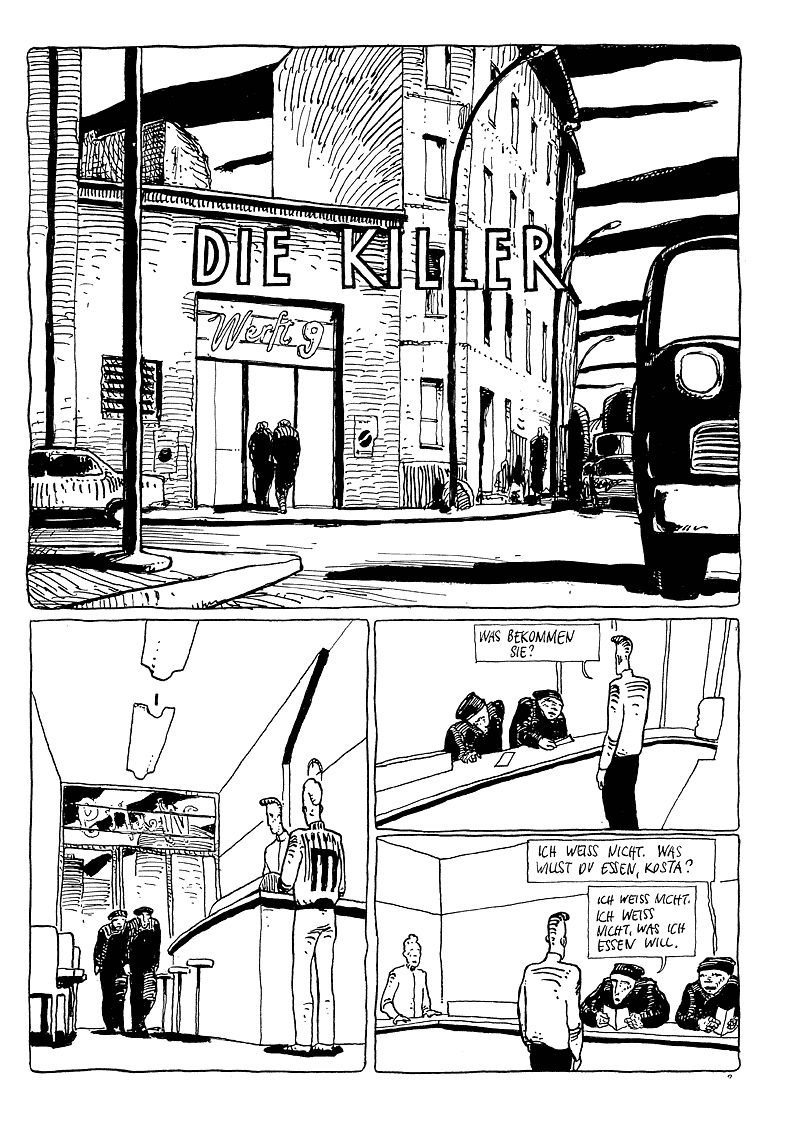 Killer, Vergrösserung, Seite 3, Comic, 18 Seiten
