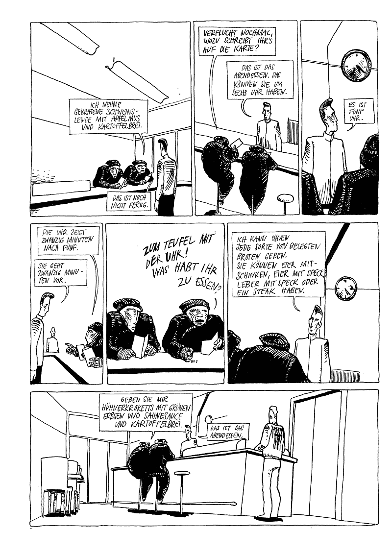 Killer, Vergrösserung, Seite 4, Comic, 18 Seiten