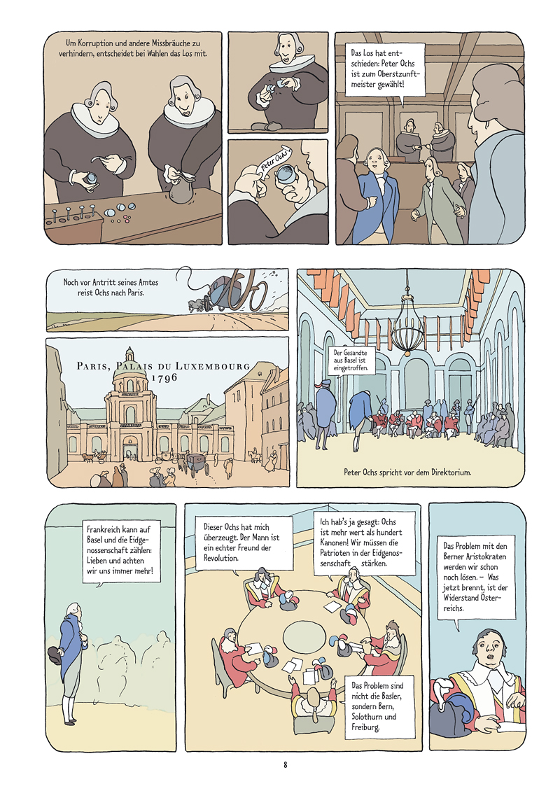 Vergrösserung, Seite 8, Comic, 48 Seiten