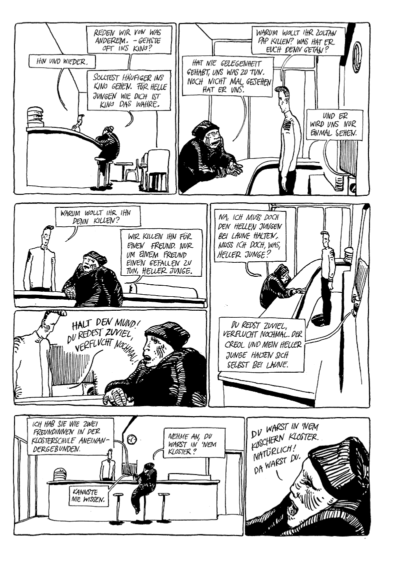 Killer, Vergrösserung, Seite 11, Comic, 18 Seiten