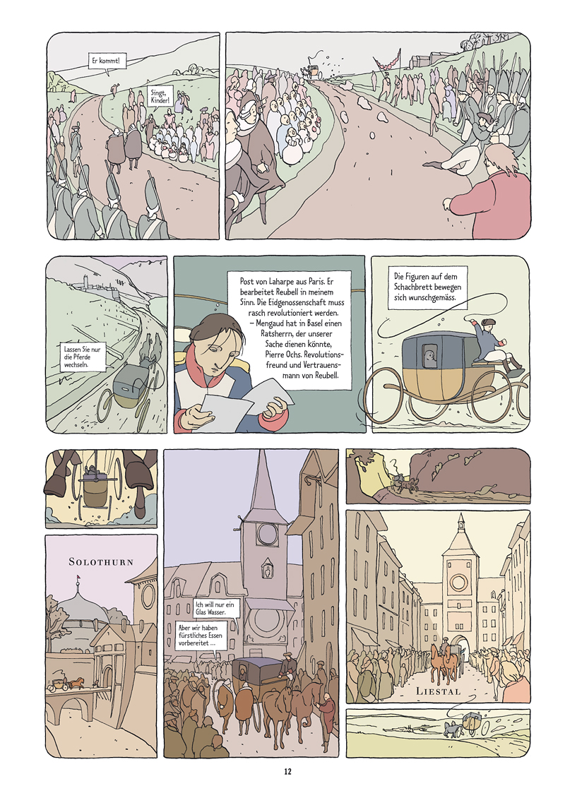 Vergrösserung, Seite 12, Comic, 48 Seiten