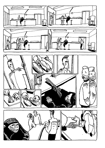 Die Killer, Seiten 12/13, Comic, 18 Seiten