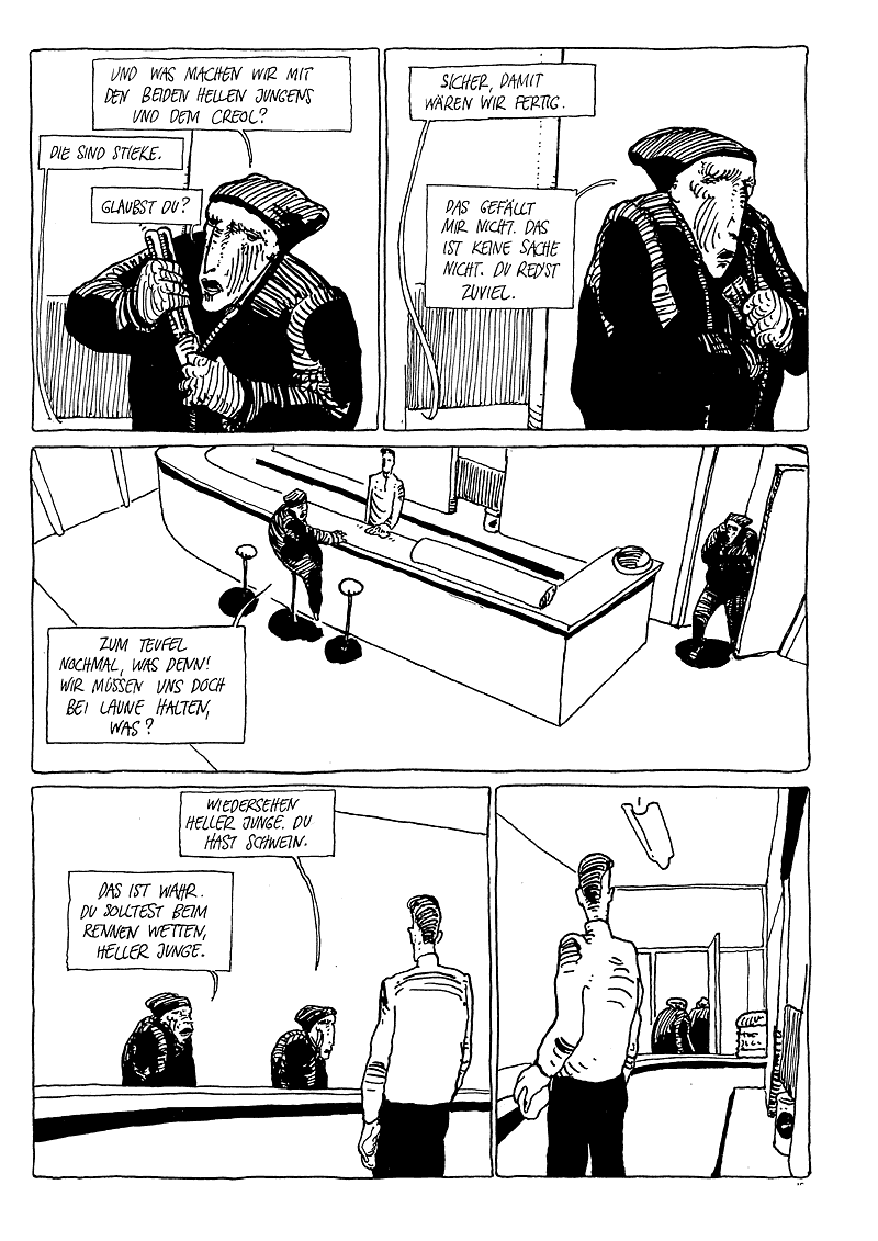 Killer, Vergrösserung, Seite 15, Comic, 18 Seiten