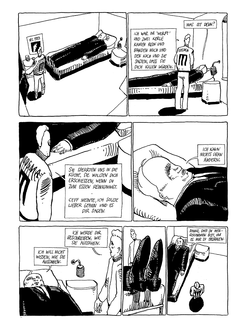 Killer, Vergrösserung, Seite 18, Comic, 18 Seiten