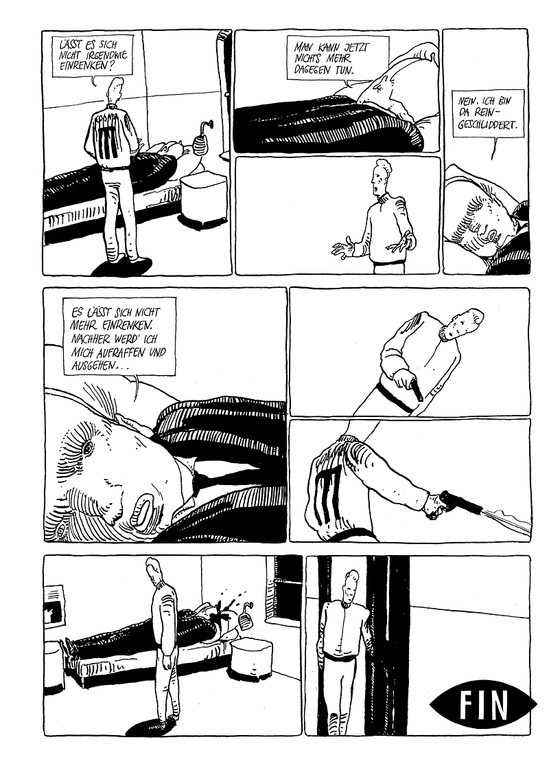 Killer, Vergrösserung, Seite 20, Comic, 18 Seiten