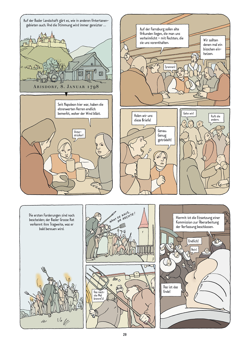 Vergrösserung, Seite 20, Comic, 48 Seiten