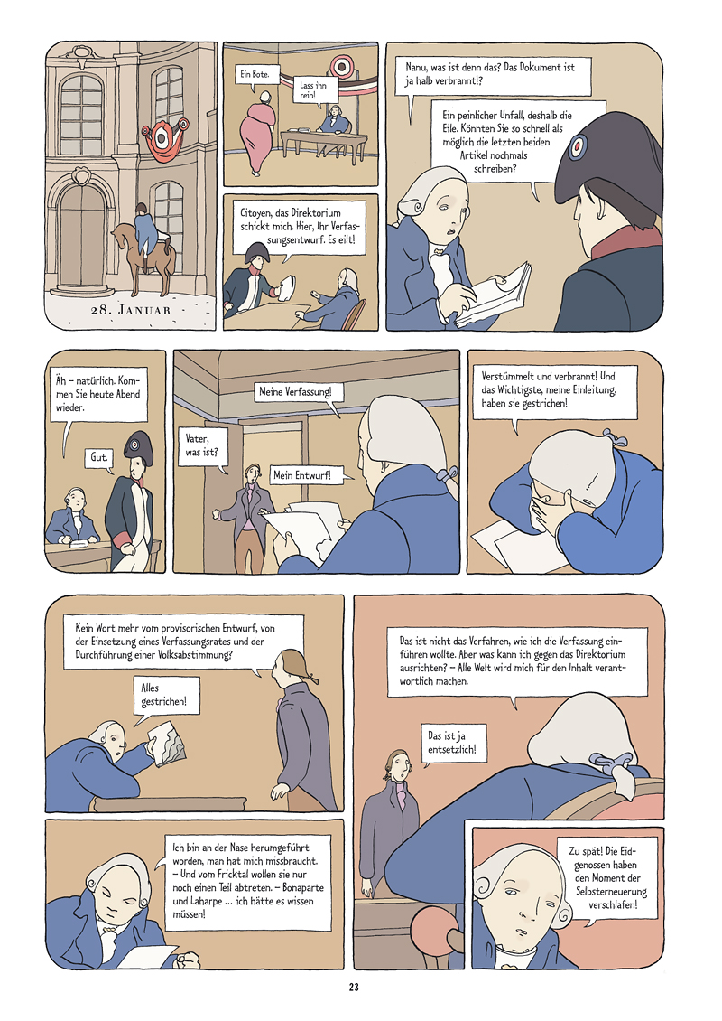 Vergrösserung, Seite 23, Comic, 48 Seiten