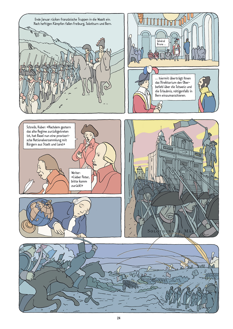 Vergrösserung, Seite 24, Comic, 48 Seiten