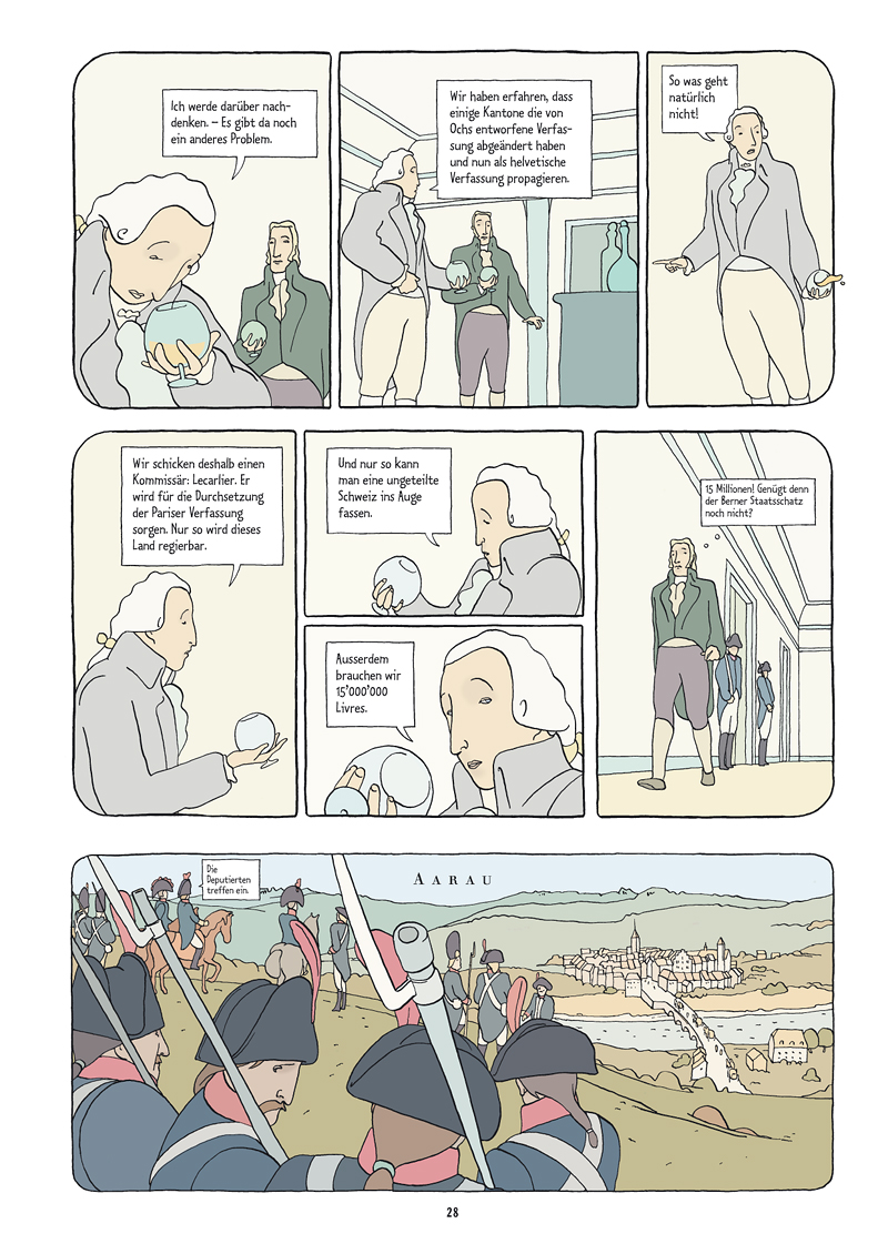 Vergrösserung, Seite 28, Comic, 48 Seiten