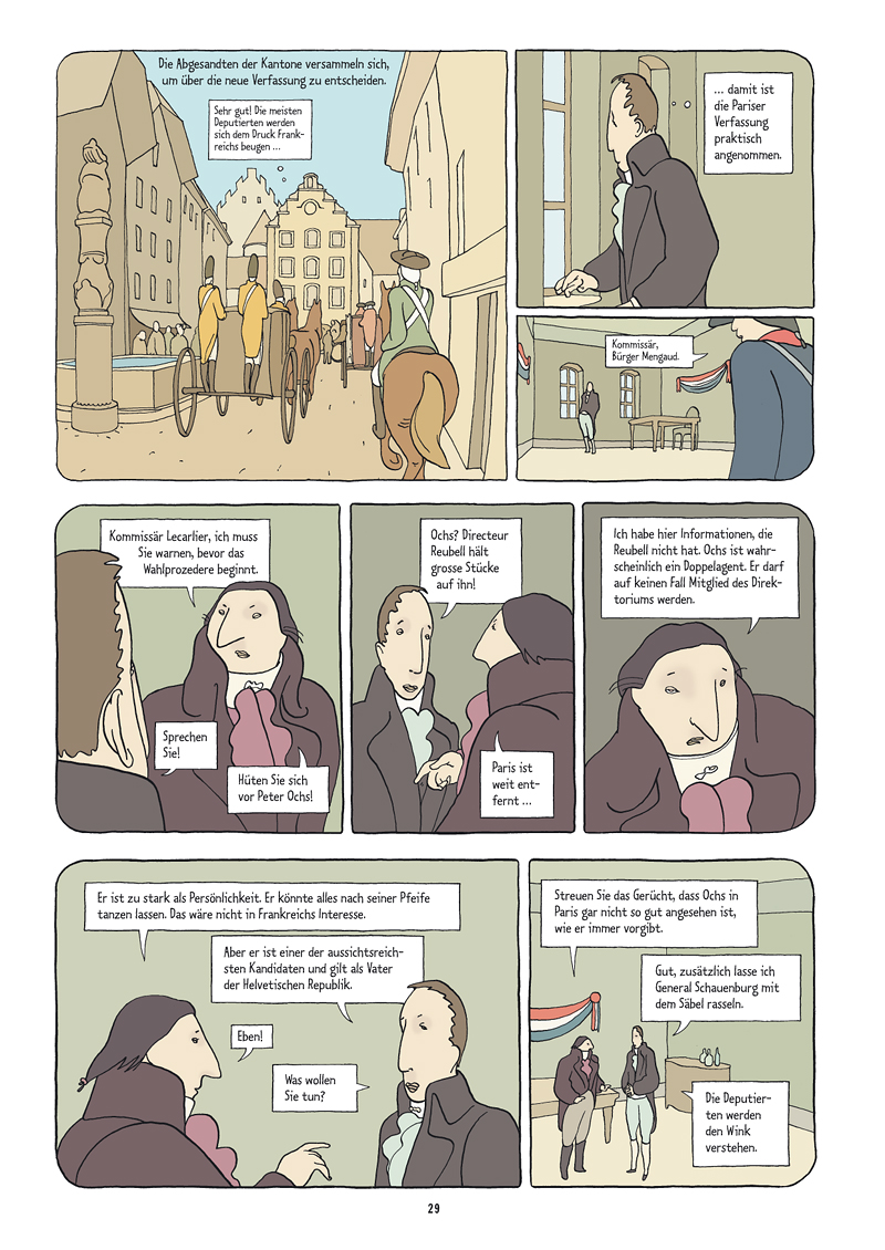 Vergrösserung, Seite 29, Comic, 48 Seiten