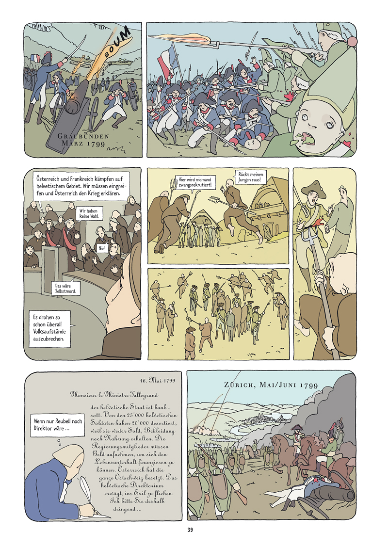 Vergrösserung, Seite 39, Comic, 48 Seiten